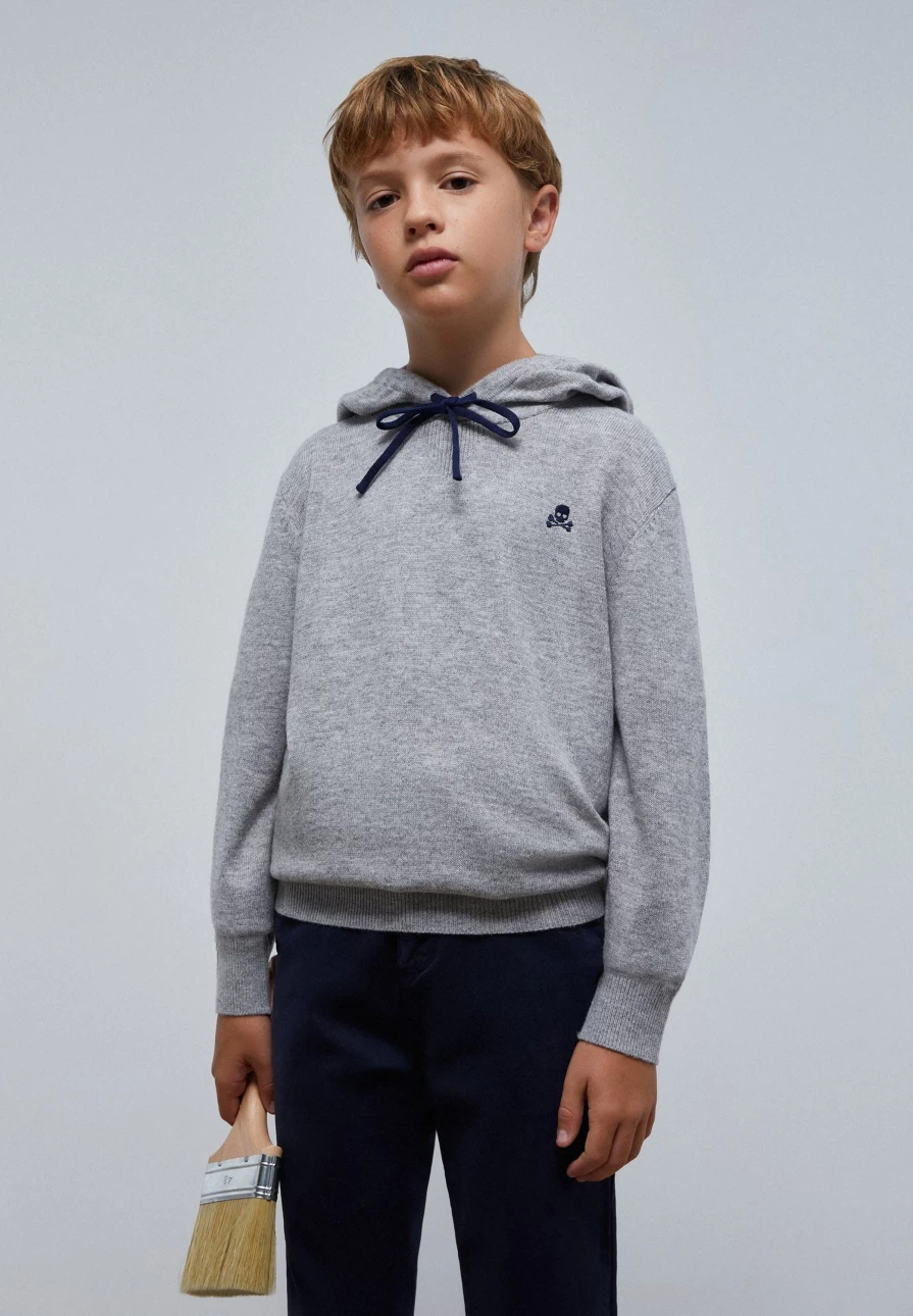 "ScalpersCompany Kids Hooded Sweater - Soft & Comfortable Pullover for Children"