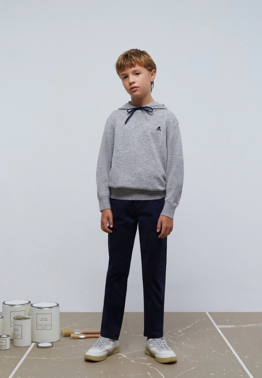 "ScalpersCompany Kids Hooded Sweater - Soft & Comfortable Pullover for Children"