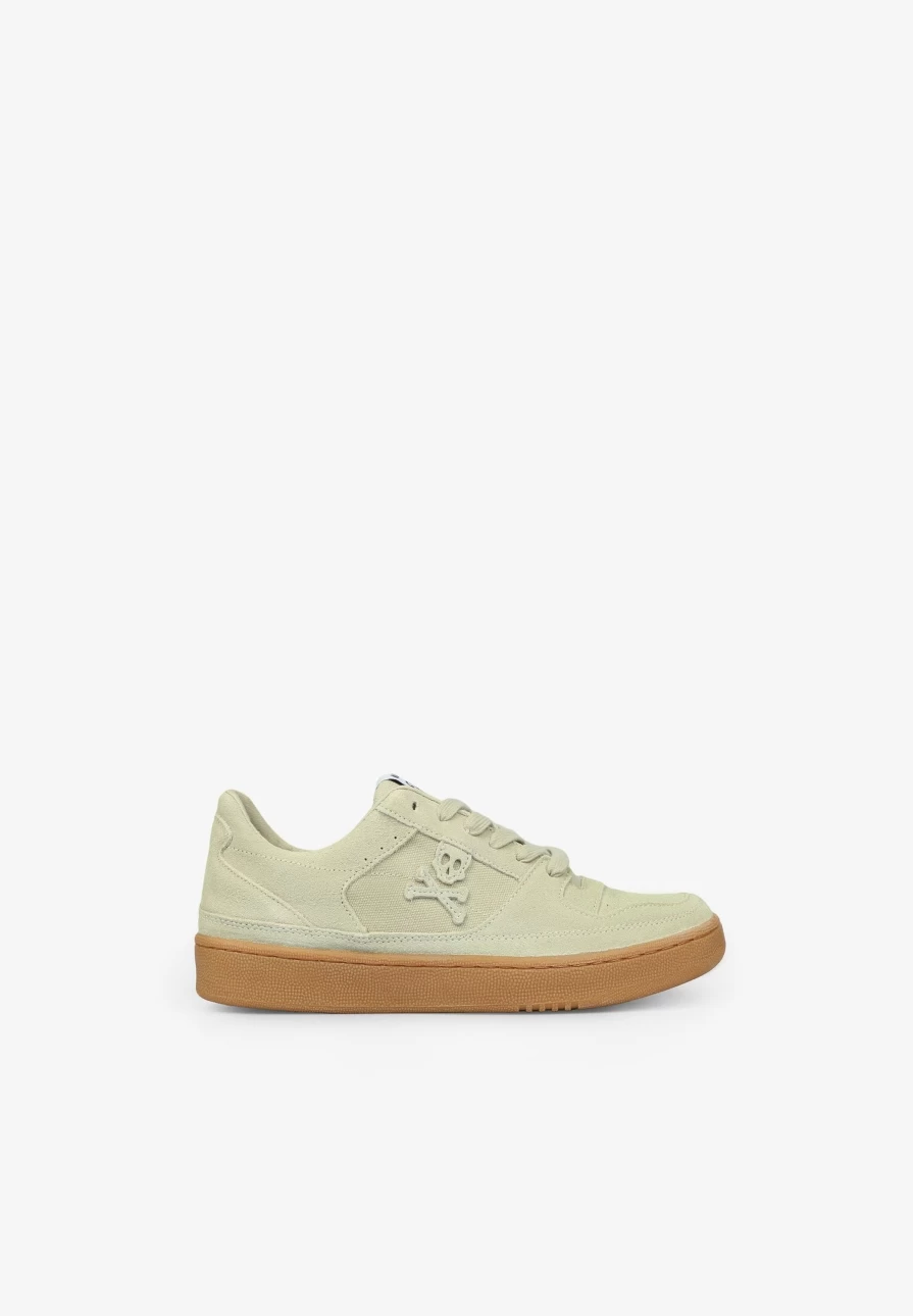 "ScalpersCompany Men's Low Top Suede Sneakers – Stylish Casual Shoes for Men"