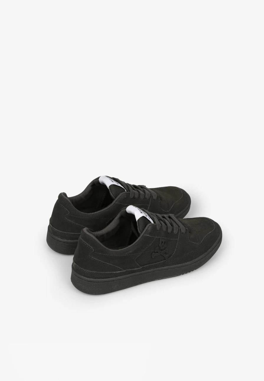 "ScalpersCompany Men's Low Top Suede Sneakers – Stylish Casual Shoes for Men"