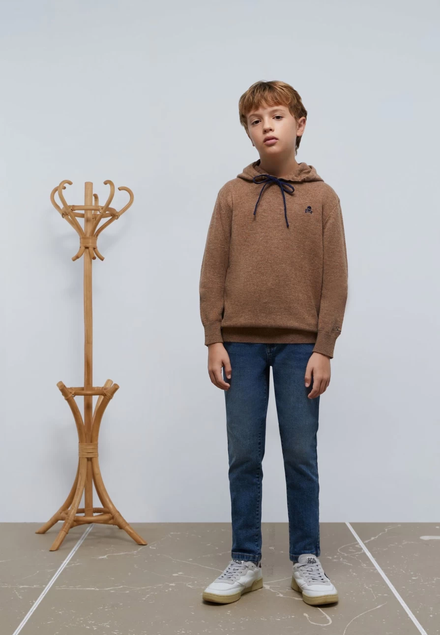 "ScalpersCompany Kids Hooded Sweater - Soft & Comfortable Pullover for Children"