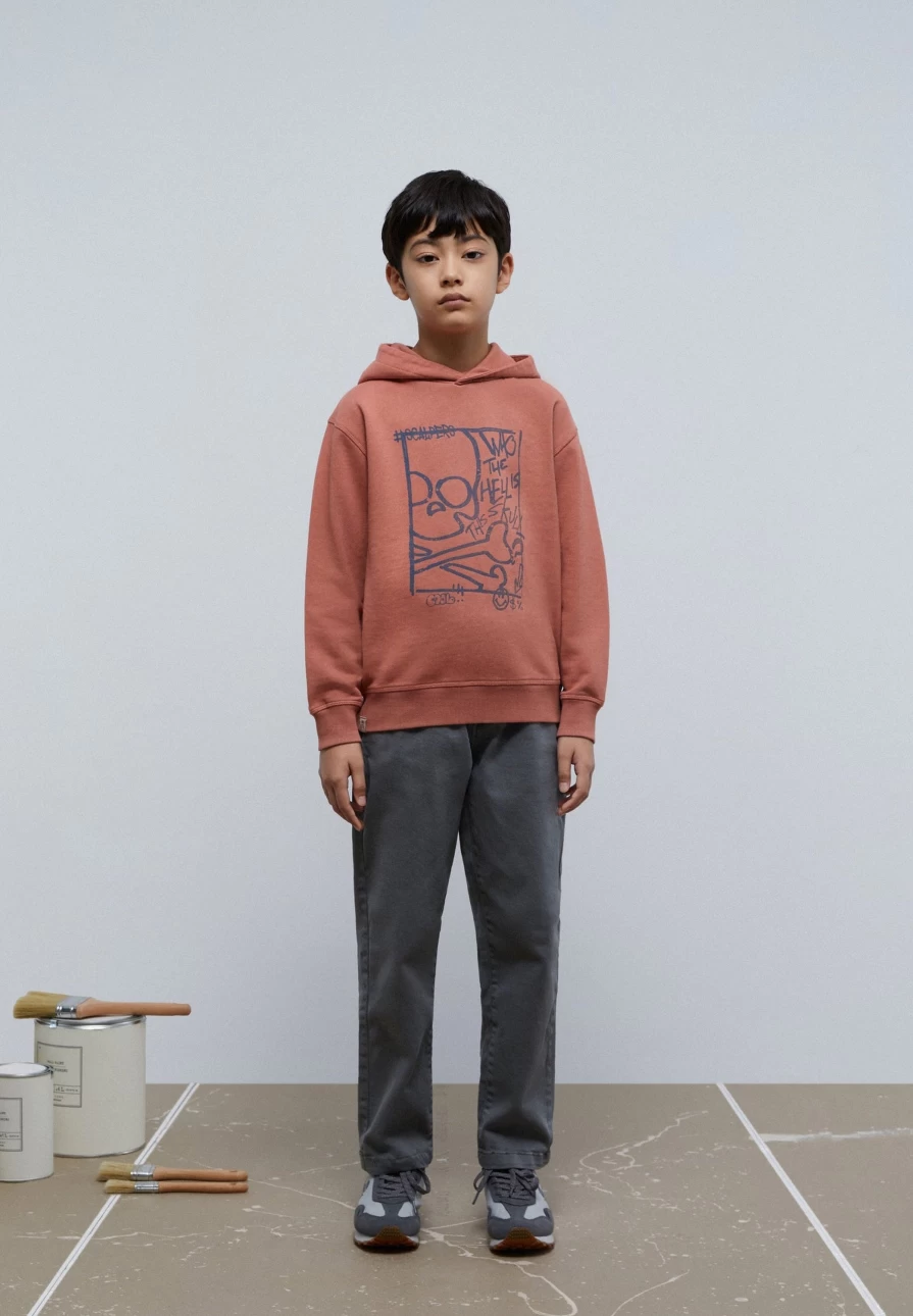"ScalpersCompany Kids Hoodie - Stylish Front Print Pullover for Children"