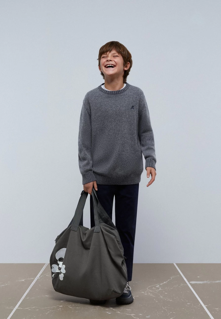"ScalpersCompany Kids' Double Sided Reversible Sweater"