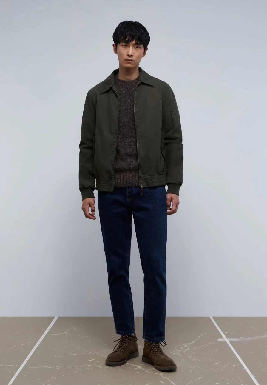 "ScalpersCompany Men's Premium Flecked Knit Sweater - Stylish & Comfortable"