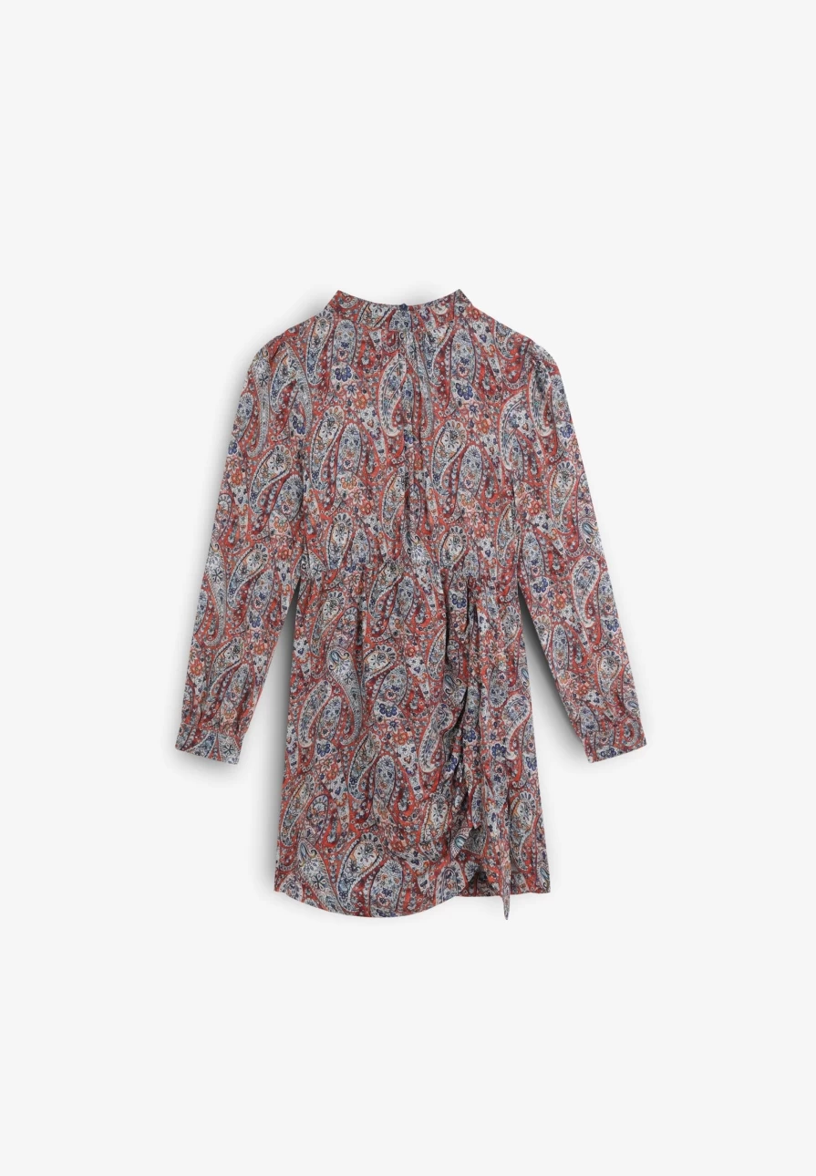 "Scalpers Company Kids Paisley Bow Dress – Stylish Floral Print Dress for Girls"