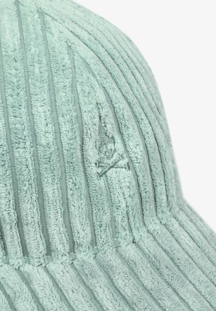 "ScalpersCompany Women's Skull Print Corduroy Cap | Stylish & Trendy"
